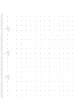 Filofax Notizbuch-Einlage Pocket, Notizpapier gepunktet