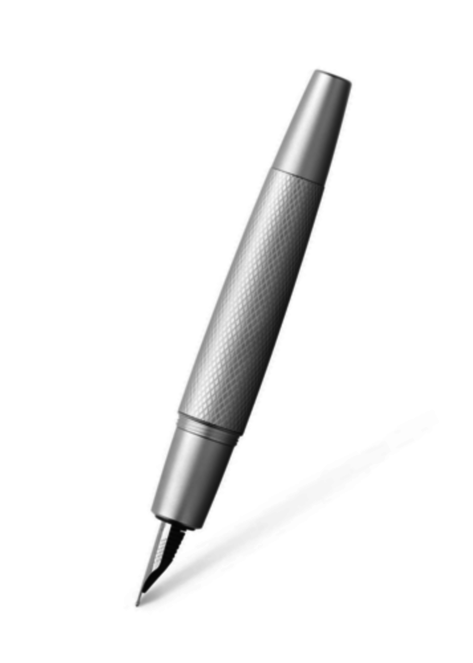 Faber-Castell FC E-MOTION Füllhalter Pure Silver M