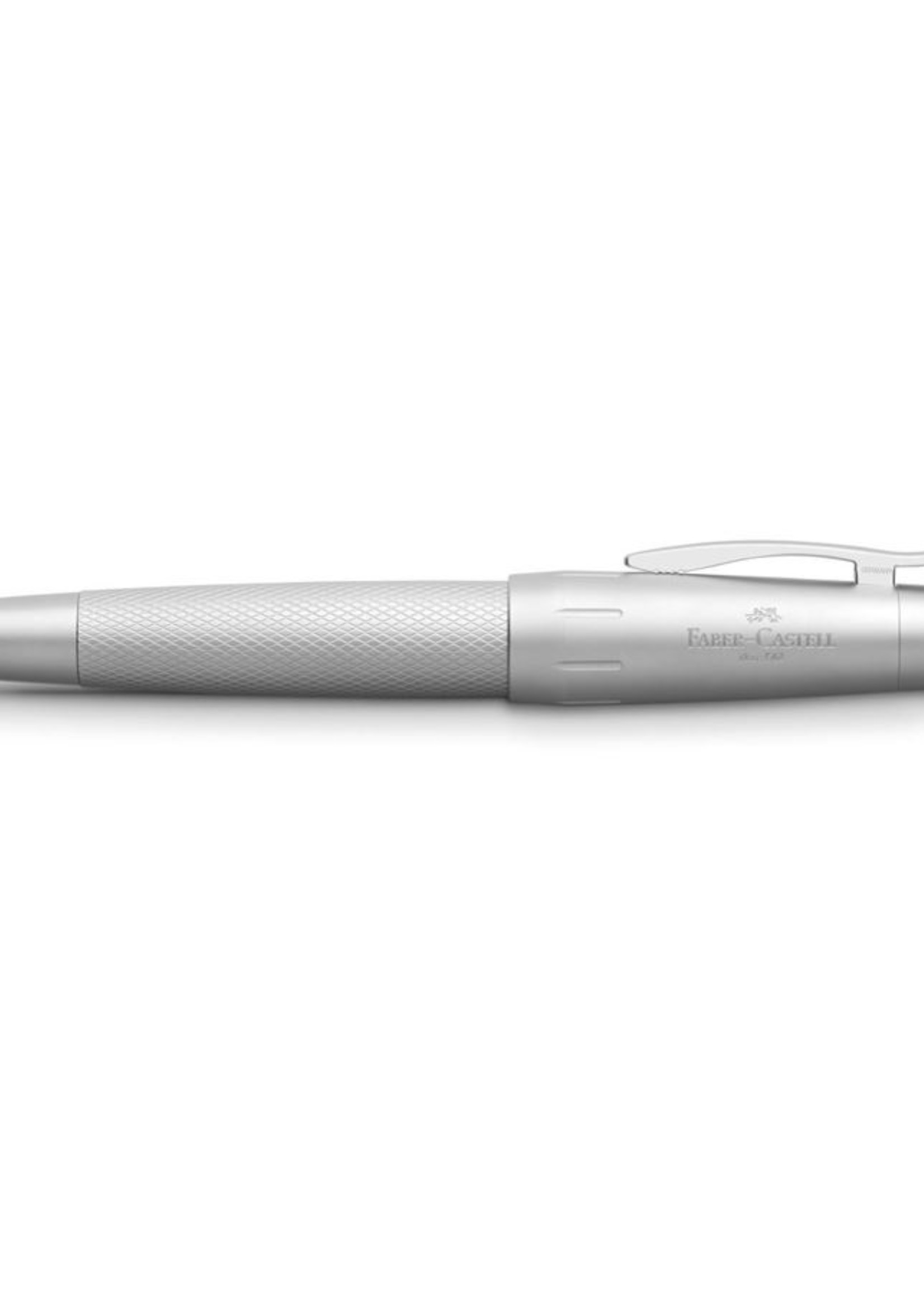 Faber-Castell FC E-MOTION Füllhalter Pure Silver M