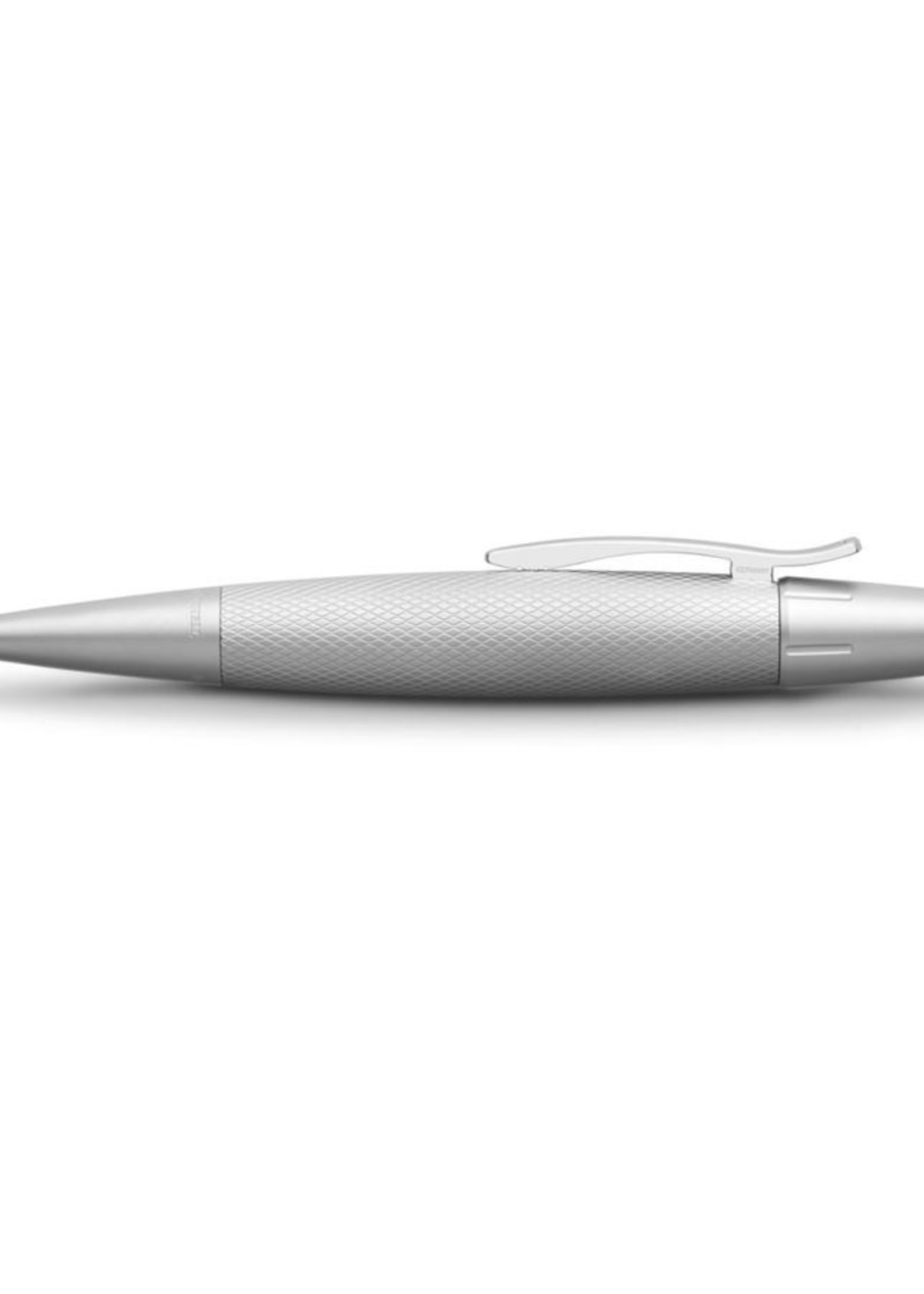 Faber-Castell FC E-MOTION Drehkugelsschreibe Pure Silver