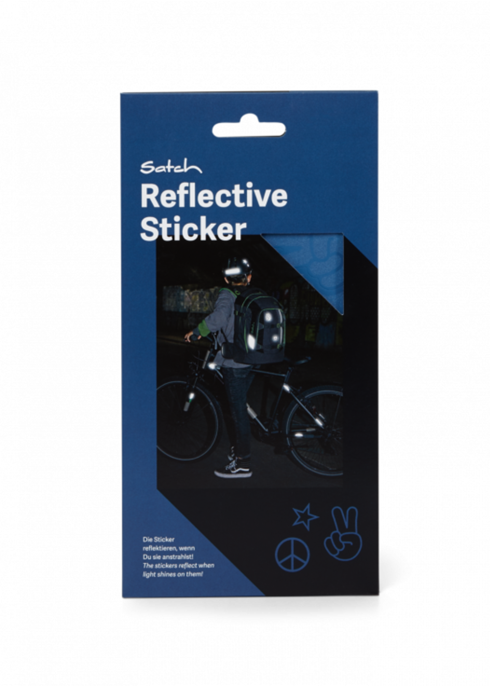 SATCH Satch Reflective STICKER 7tlg blau 20