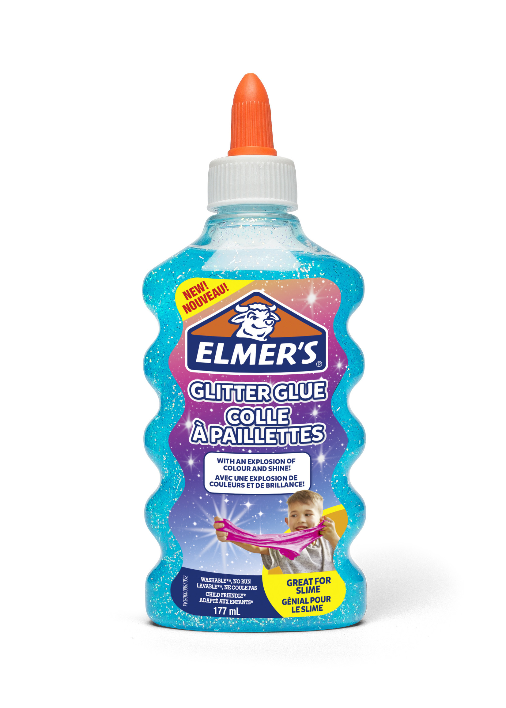 Elmers Elmers Glitter Glue blue