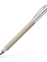 Faber-Castell Faber Castell AMBITION Füllfeder OpArt White Sand Fein