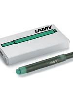 Lamy Tintenpatronen T10, Grün, 5 Stück