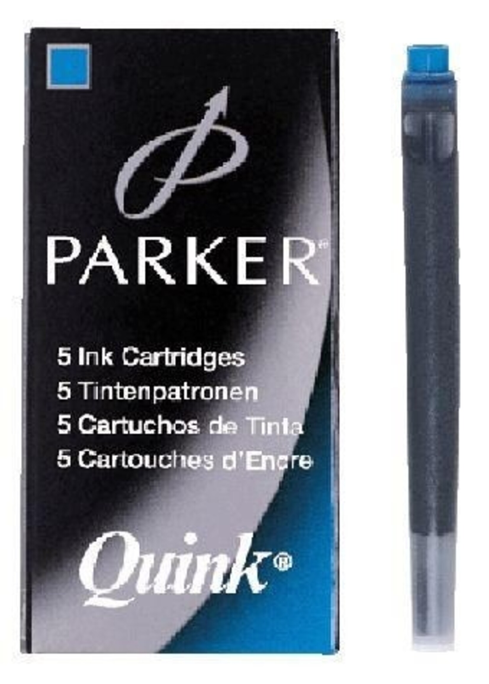 Parker PARKER Tintenpatronen, 5 Stk. königsblau