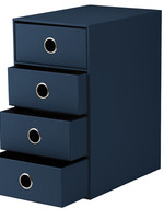 Rössler SOHO Schubladenbox navy 4er