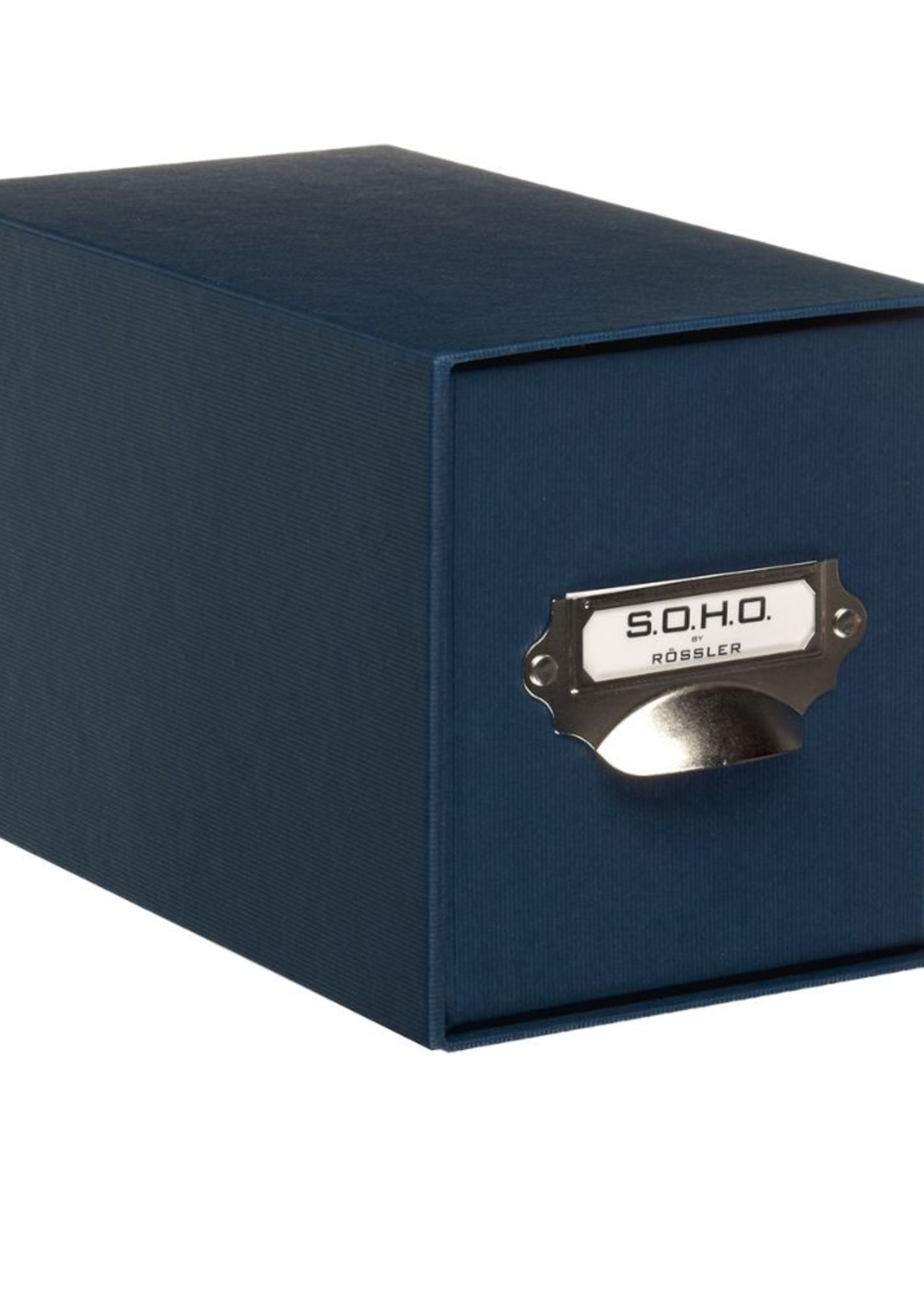 Rössler SOHO CD-Schubladenbox mit Griff navy