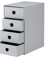 Rössler SOHO Schubladenbox stone 4er