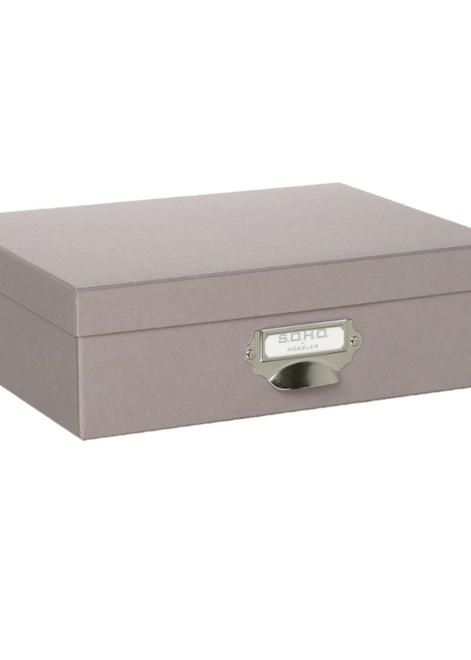 Rössler SOHO Aufbewahrungsbox mit Griff taupe