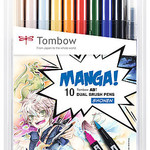 Tombow Dual Brush Pen 10er Manga Shonen
