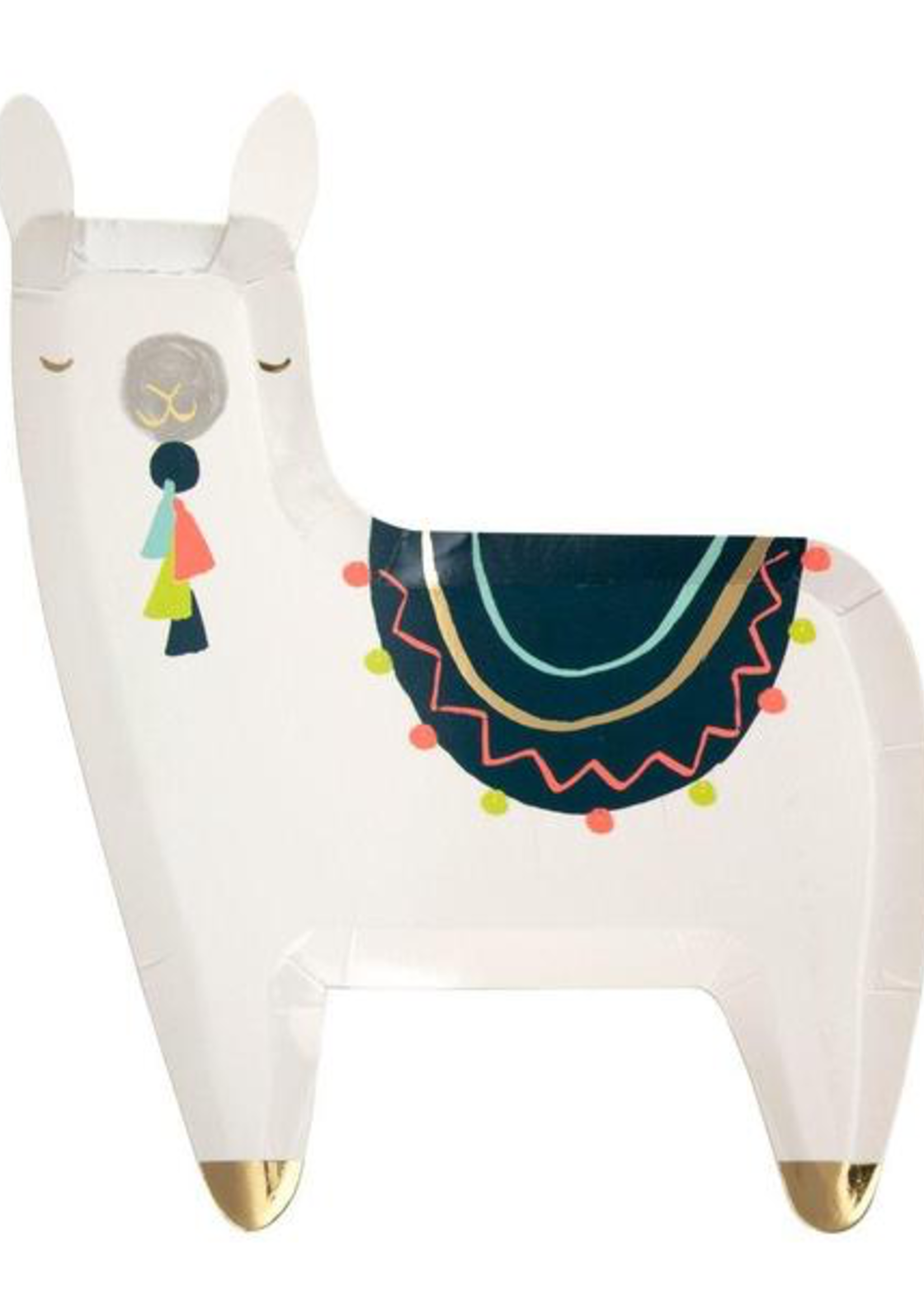 Meri Meri Llama Plates