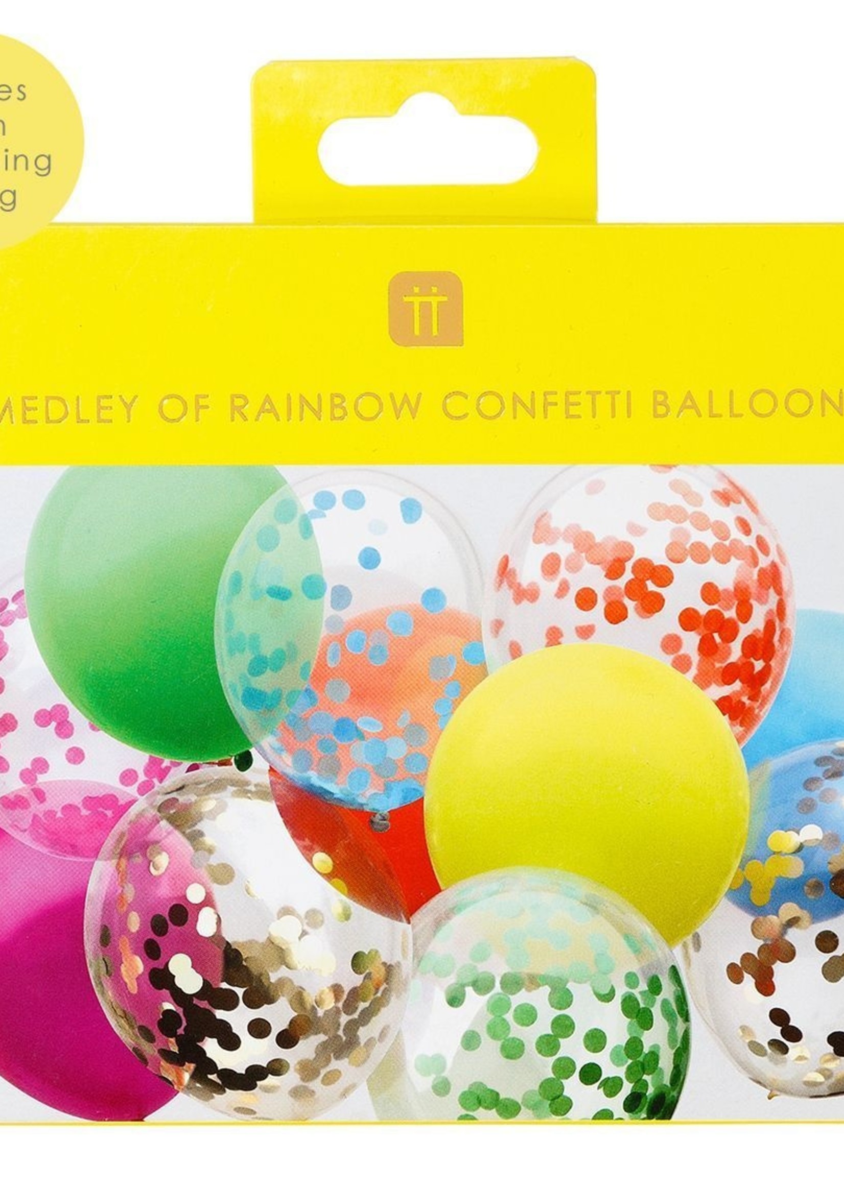 Talking Tables RAINBOW CONFETTI BALLOONS