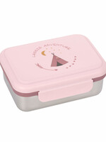 Lässig Fashion Praktische Lunchbox aus Edelstahl in rosa
