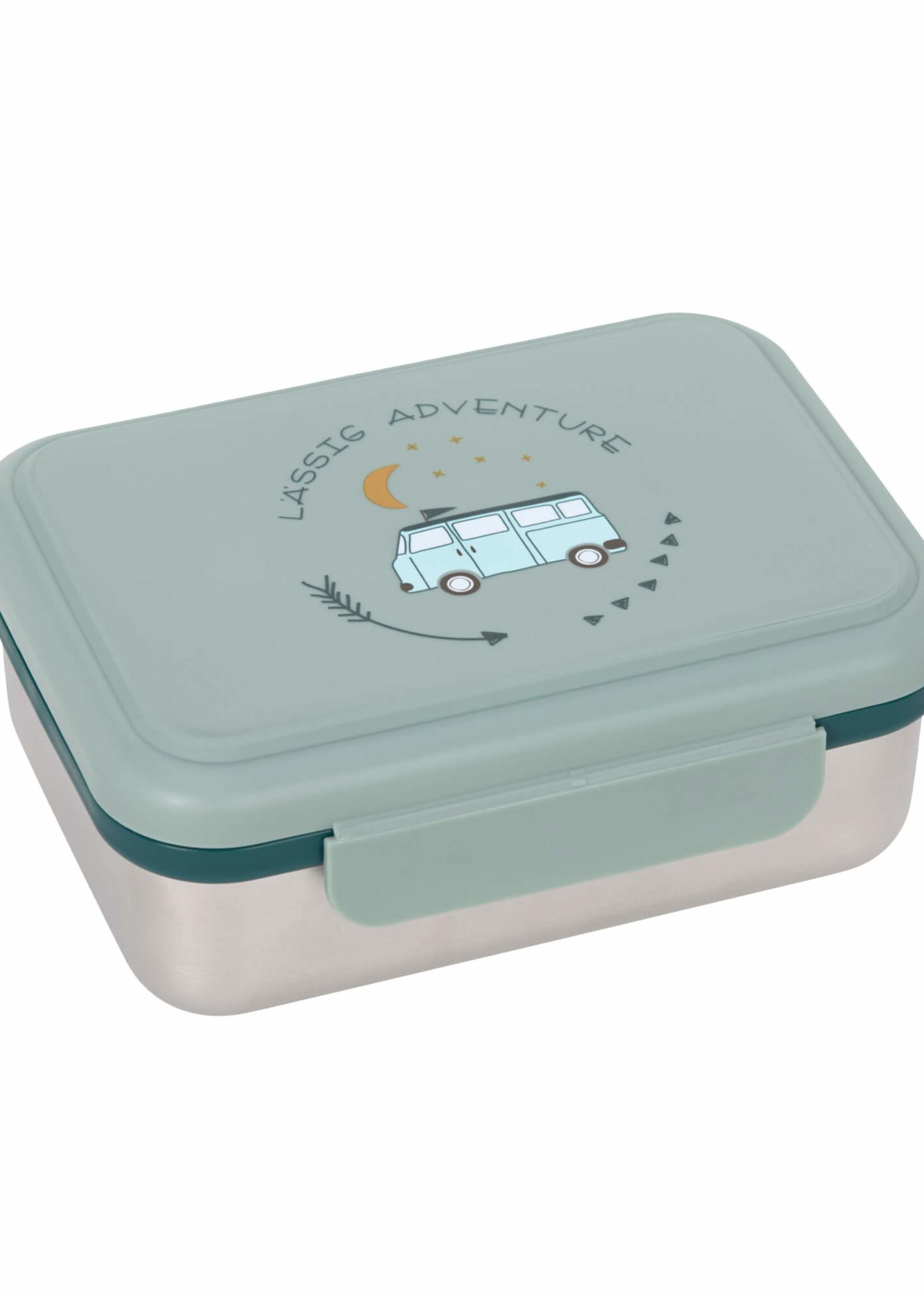 Lässig Fashion Praktische Lunchbox aus Edelstahl in blau