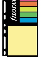 Filofax Einlage Personal, Haftnotizen, mehrfarbig