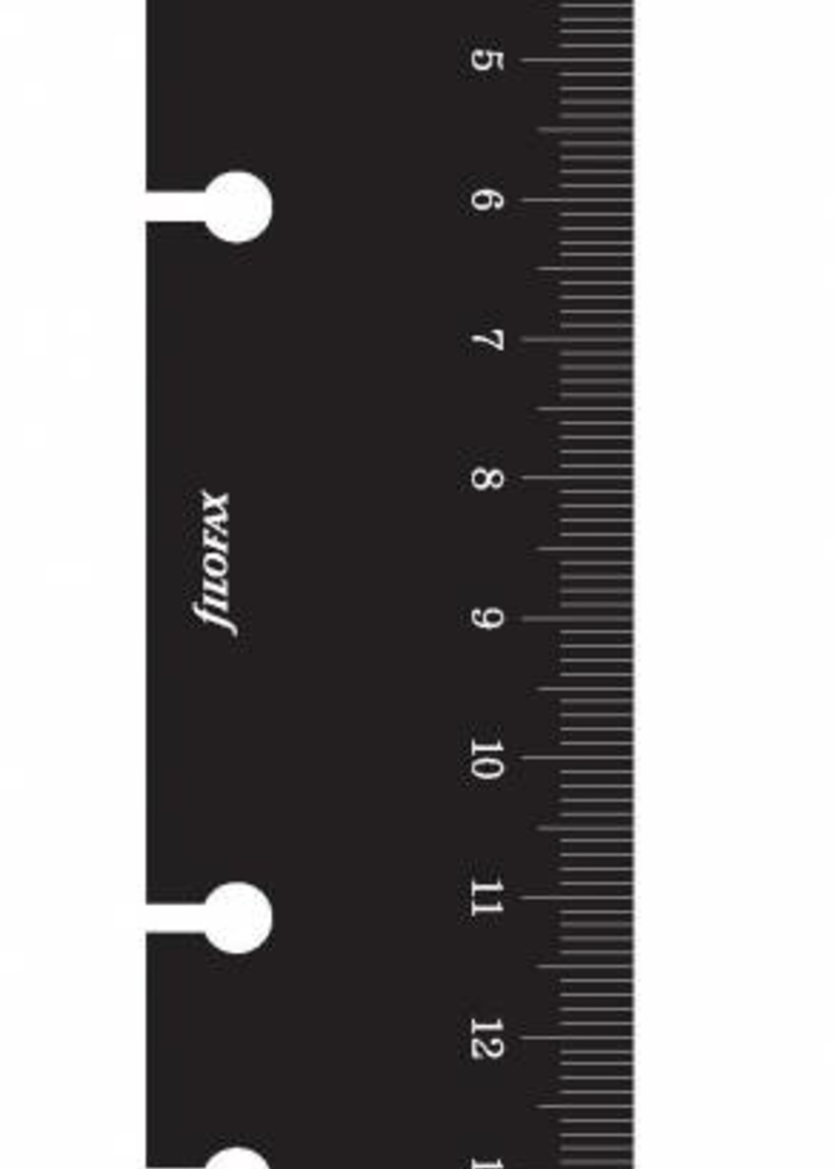 Filofax Lineal / Lesezeichen Personal, schwarz