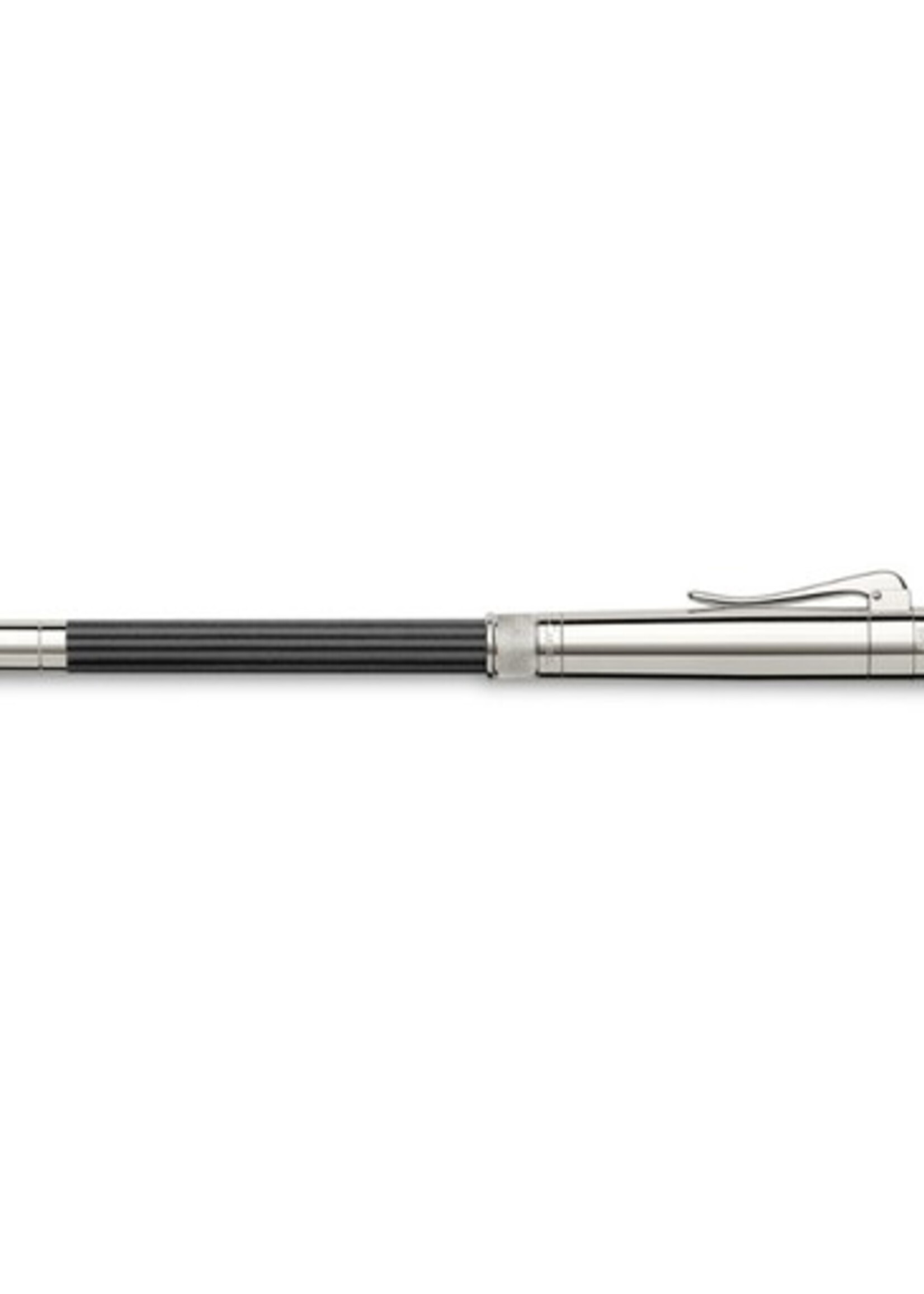 Graf von Faber-Castell Graf von Faber Castell Perfekter Bleistift, platiniert, inkl. Taschenbleistift Nr. V, schwarz