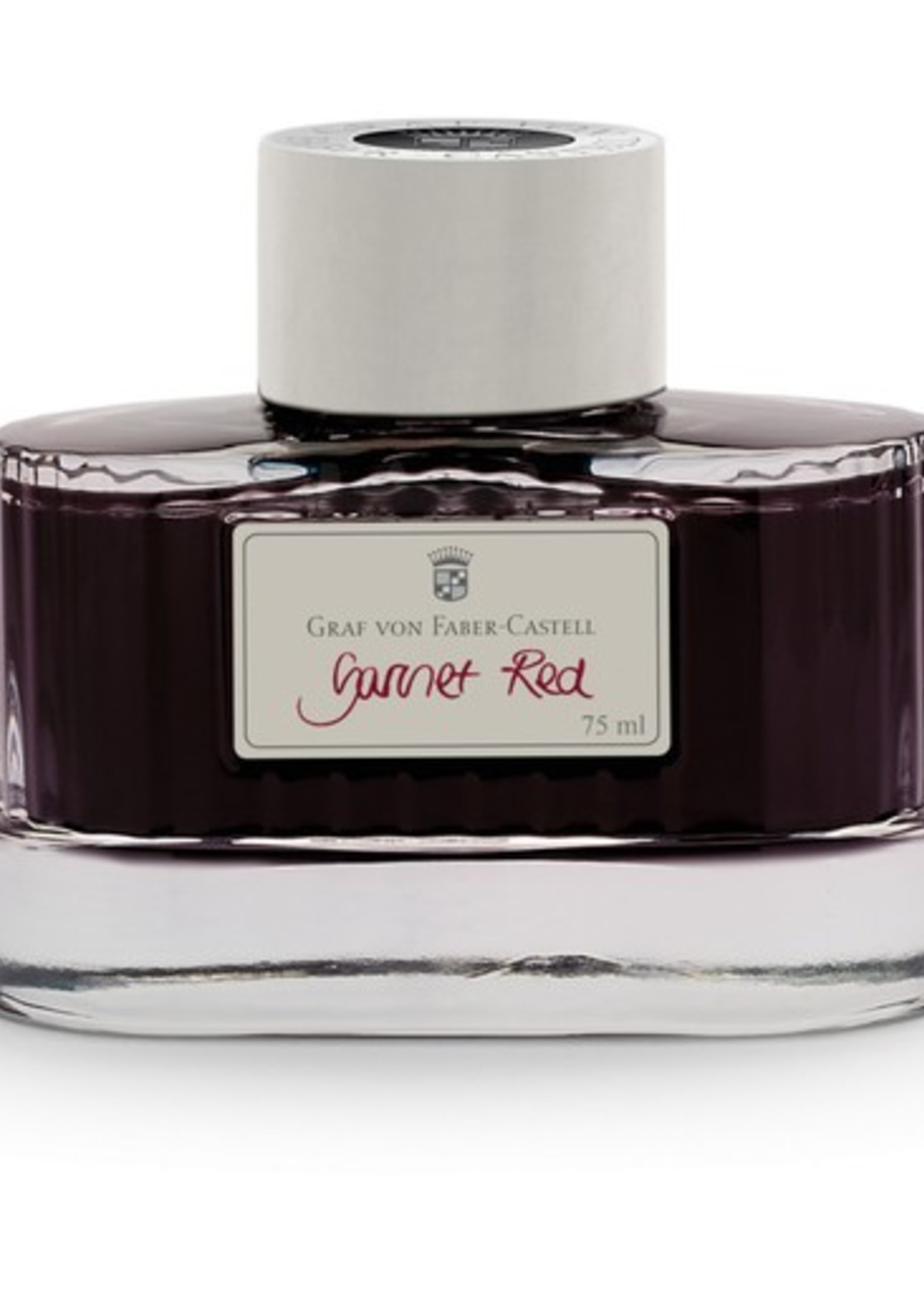 Graf von Faber-Castell Tintenglas 75 ml, garnet red