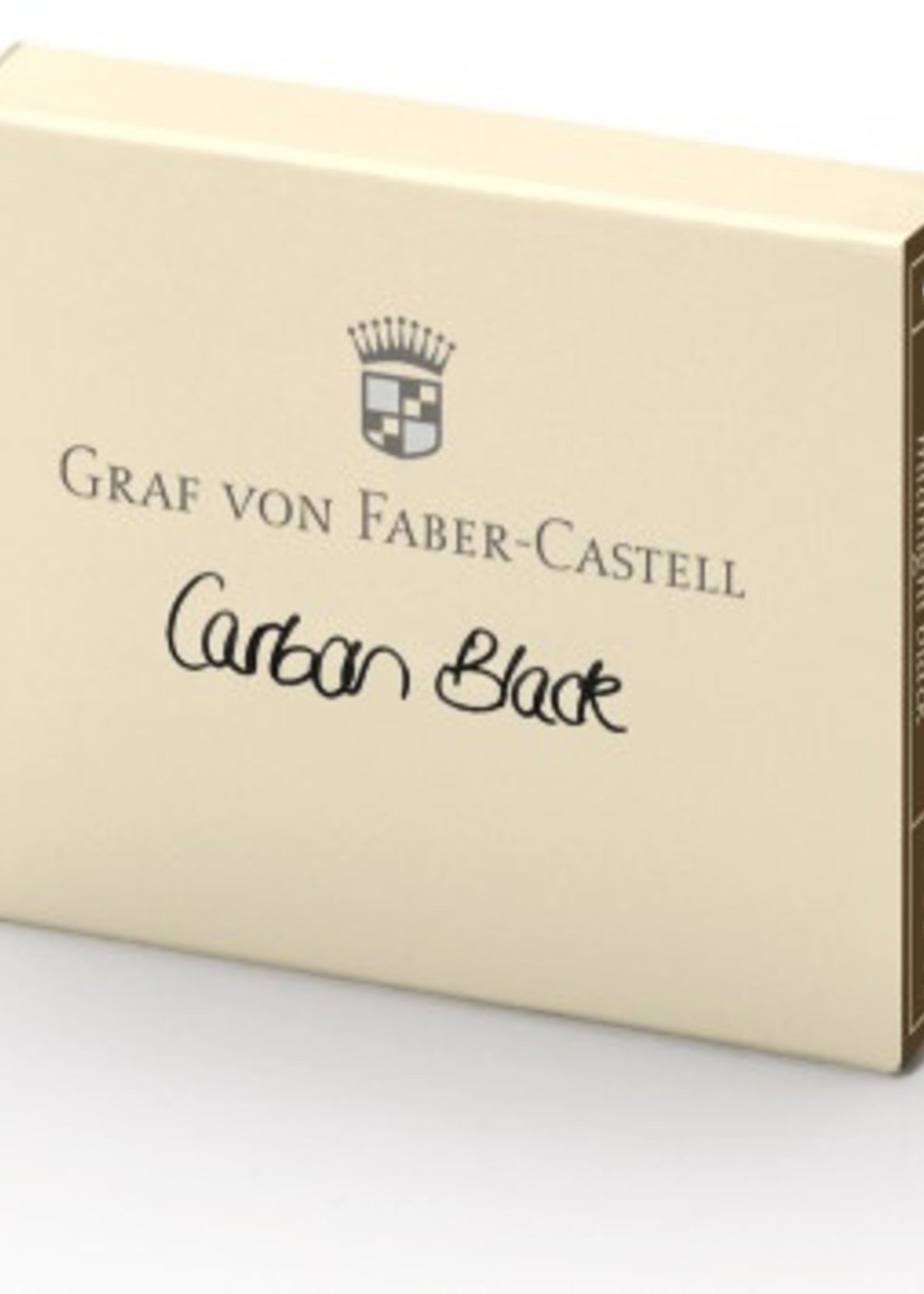 Graf von Faber-Castell Tintenpatronen 6 Stk., carbon black