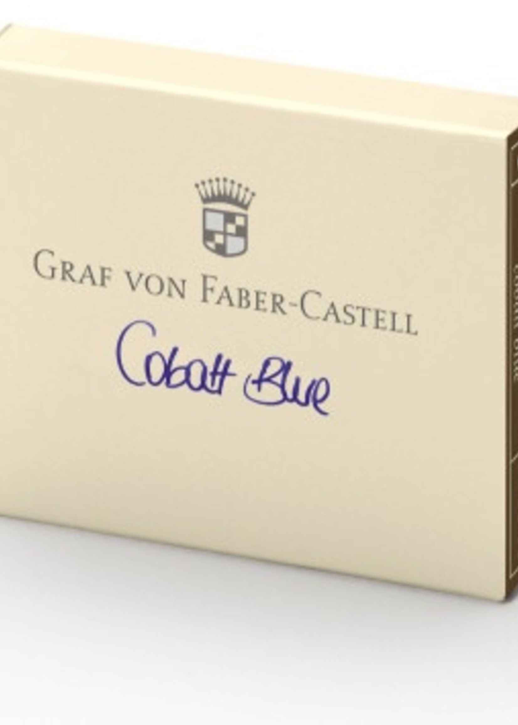 Graf von Faber-Castell Tintenpatronen 6 Stk., cobalt blue