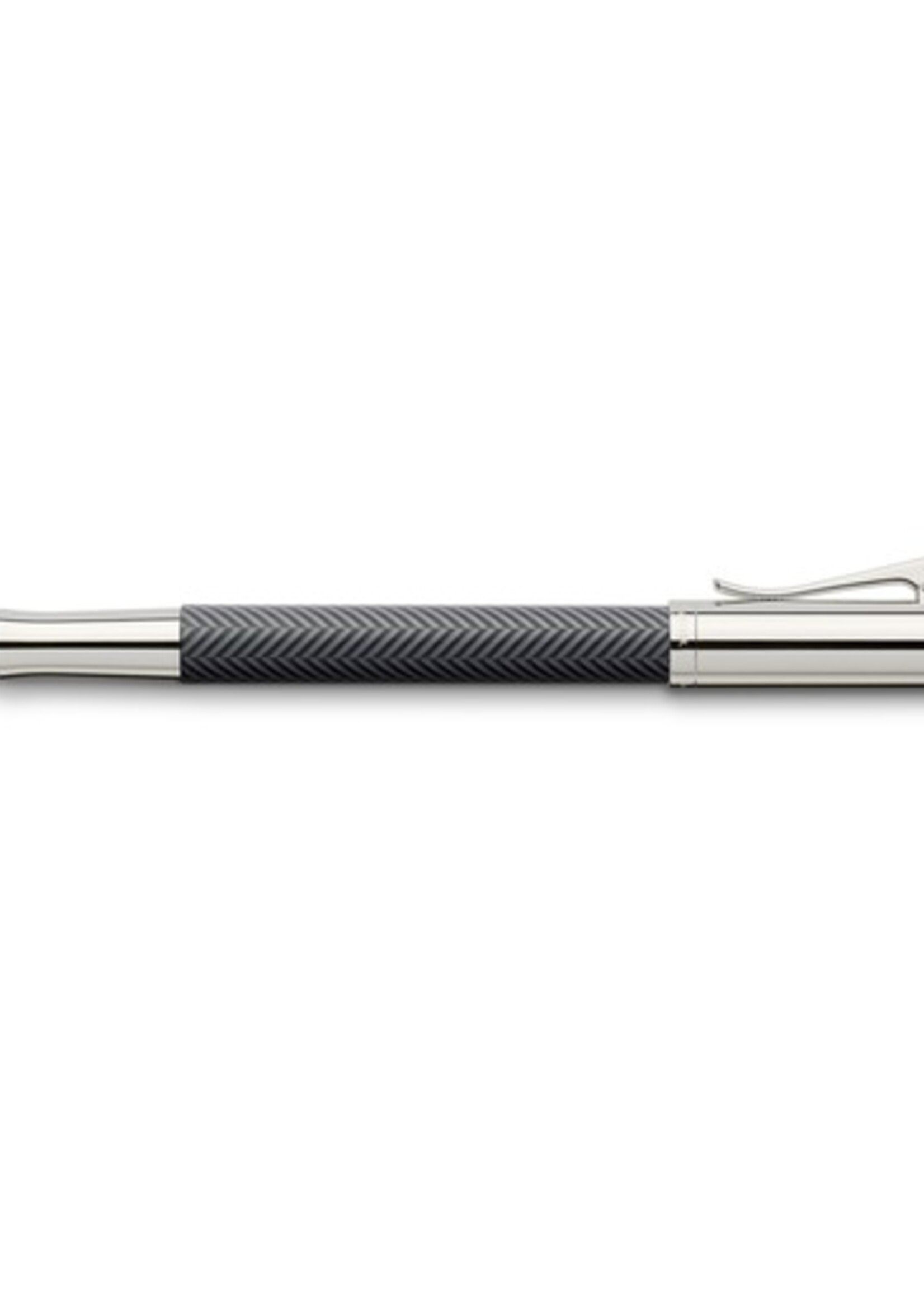 Graf von Faber-Castell Guilloche Füllfeder, ciselé anthrazit, M