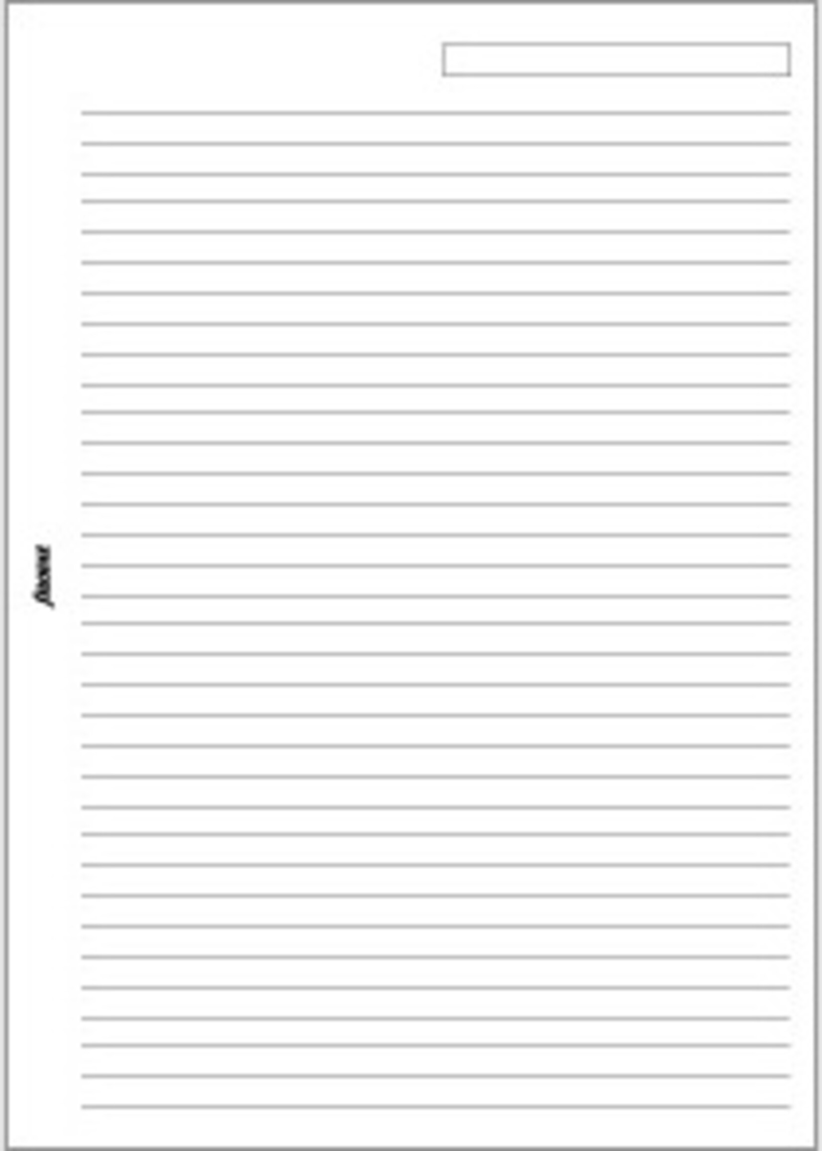 Filofax Einlage A5, Papier liniert, weiß