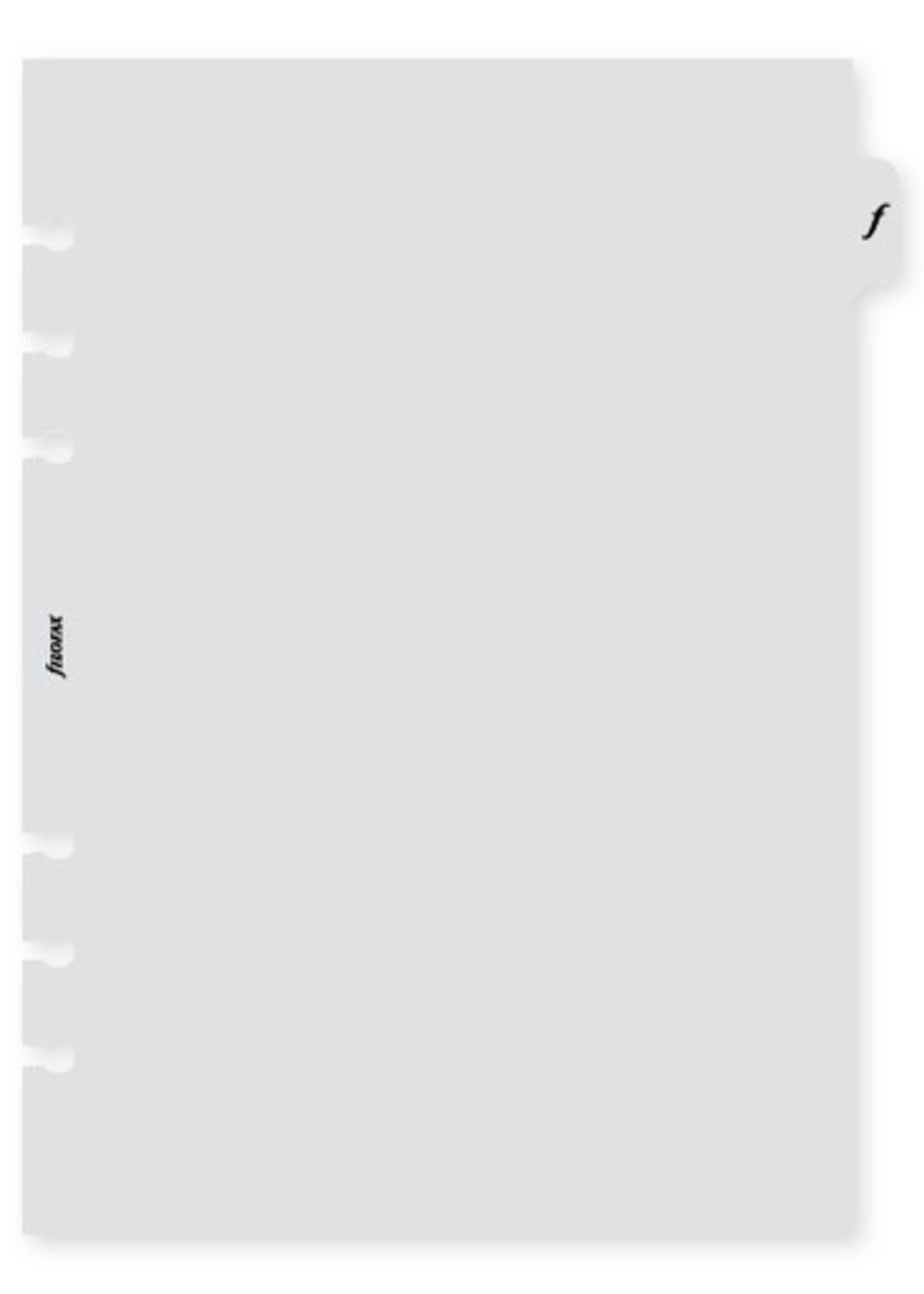 Filofax Einlage A5, Trennblatt mit Tab (2 Stk.)