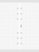 Filofax Einlage Personal, Papier kariert, 30 Bl., weiß