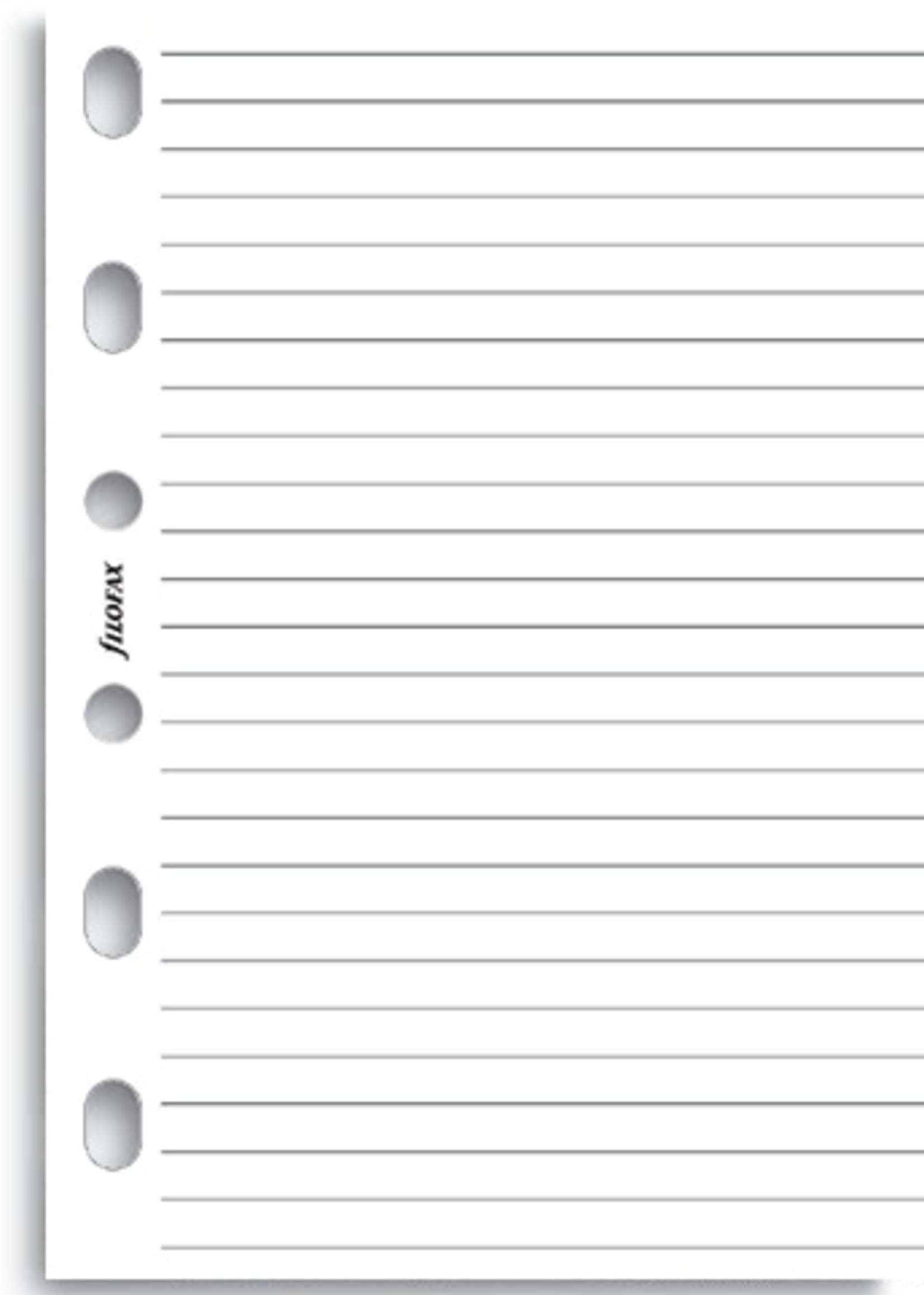 Filofax Filofax Einlage Pocket, Papier liniert, 100 Bl., weiß - Papierhaus  STÖGER Onlineshop