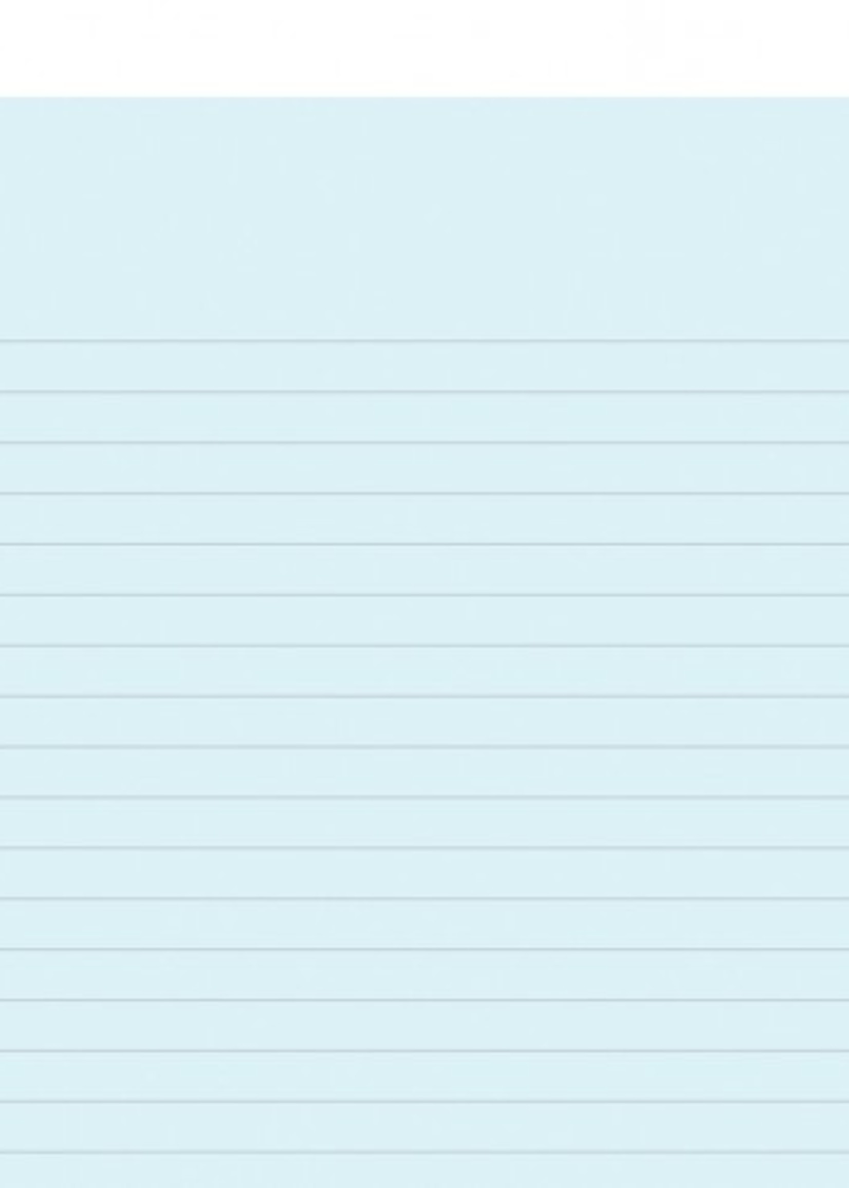 Filofax Einlage Pocket, Papier liniert, blau
