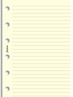 Filofax Einlage Pocket, Papier liniert, Cotton Cream
