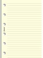 Filofax Filofax Einlage Pocket, Papier liniert, cotton cream