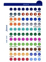Filofax Sticker Pocket, mehrfarbig