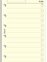 Filofax Filofax Einlage Pocket, To-Do-Liste, cotton cream