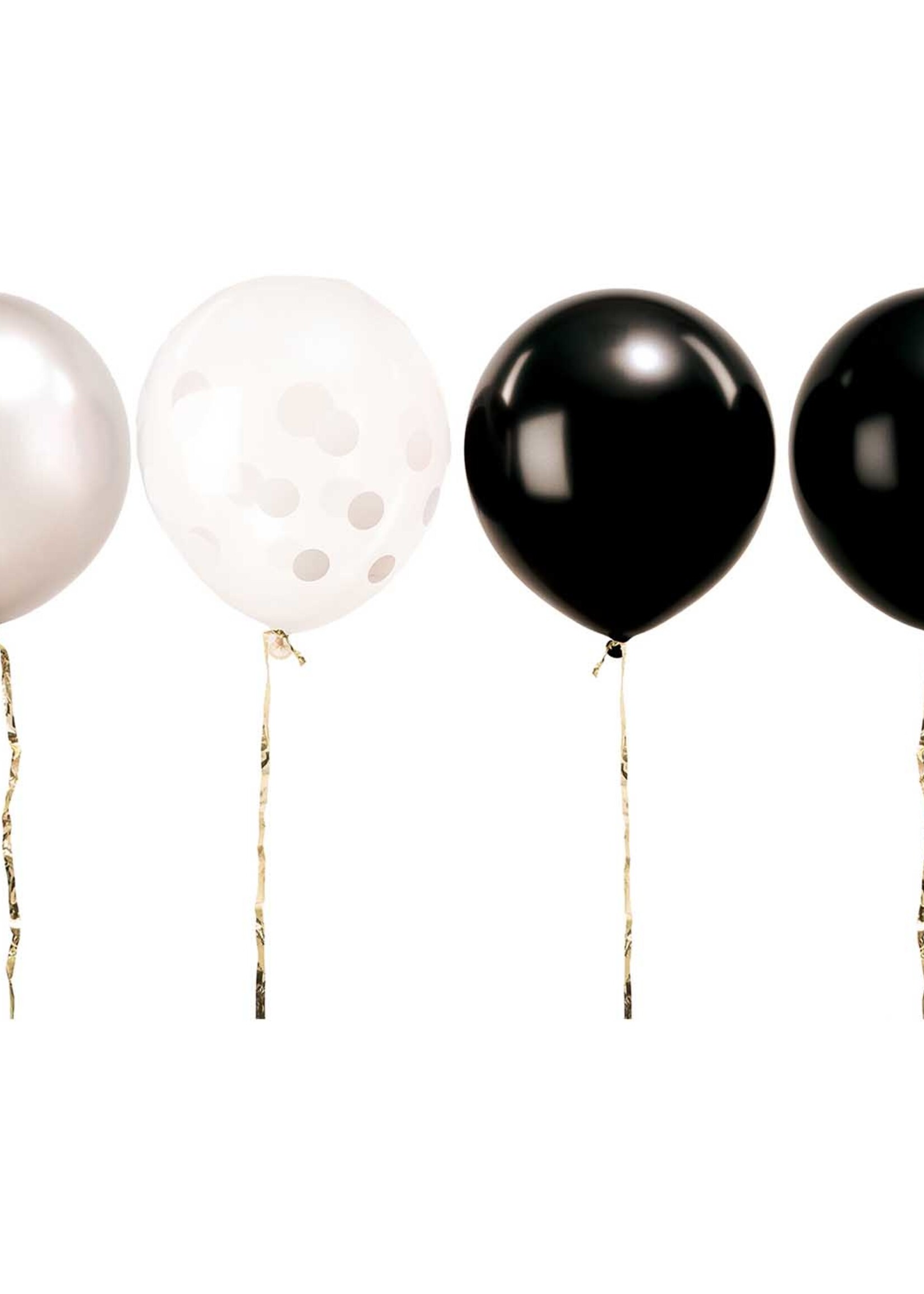 Rico Design Balloons black/white