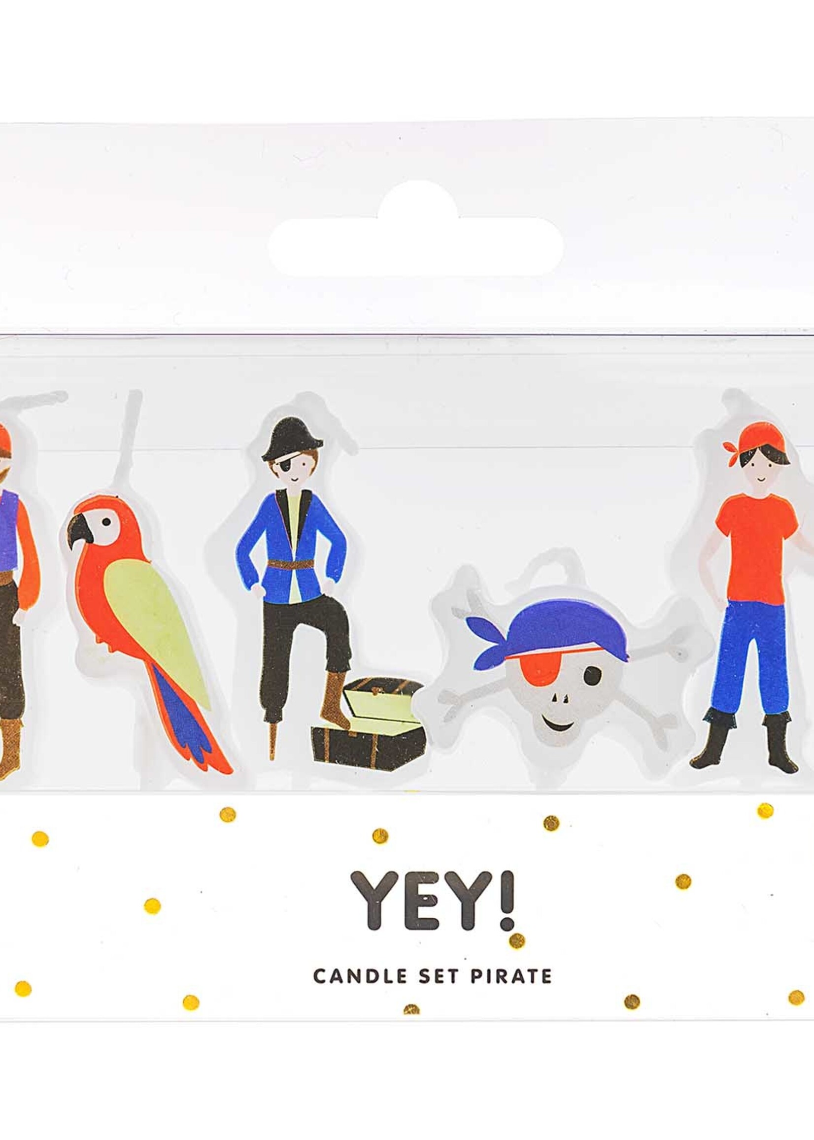 Rico Design Birthday candles "Pirates"