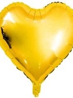 Rico Design Golden foil balloon "Heart"