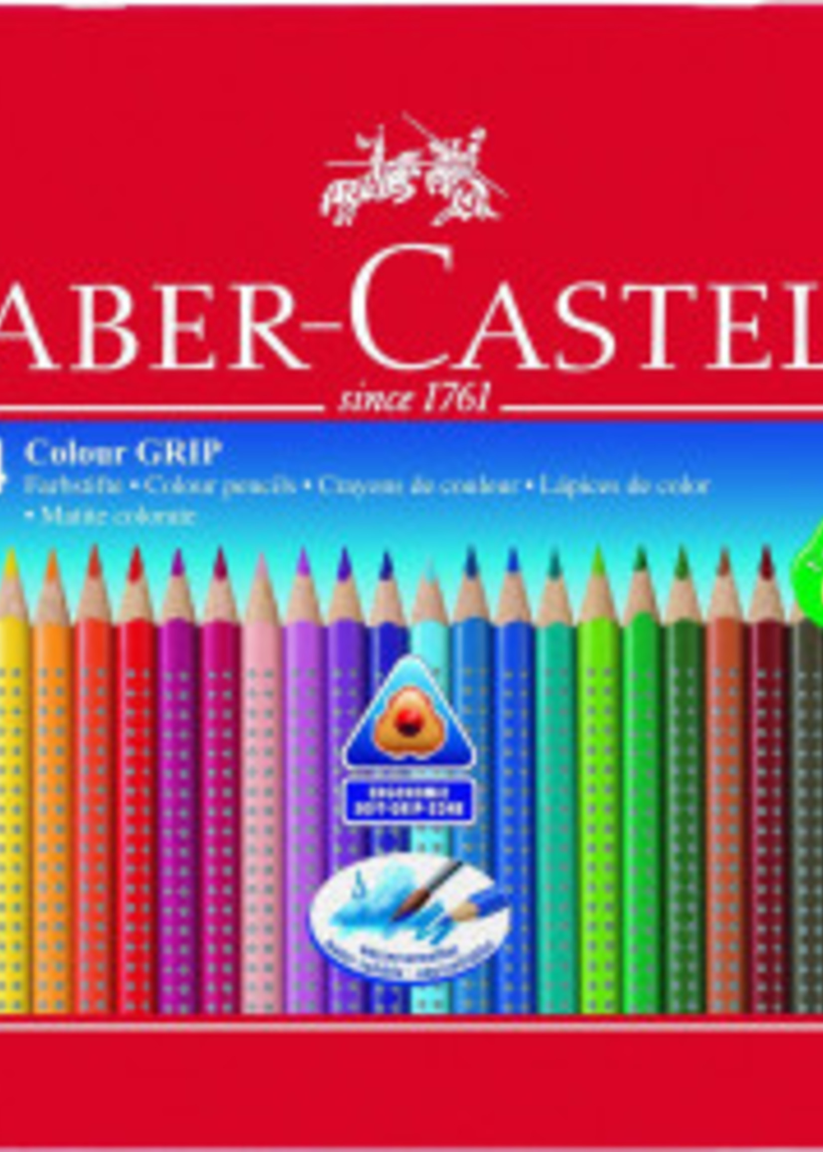 Faber-Castell Col.Grip 2001 Farbst.24er Meta
