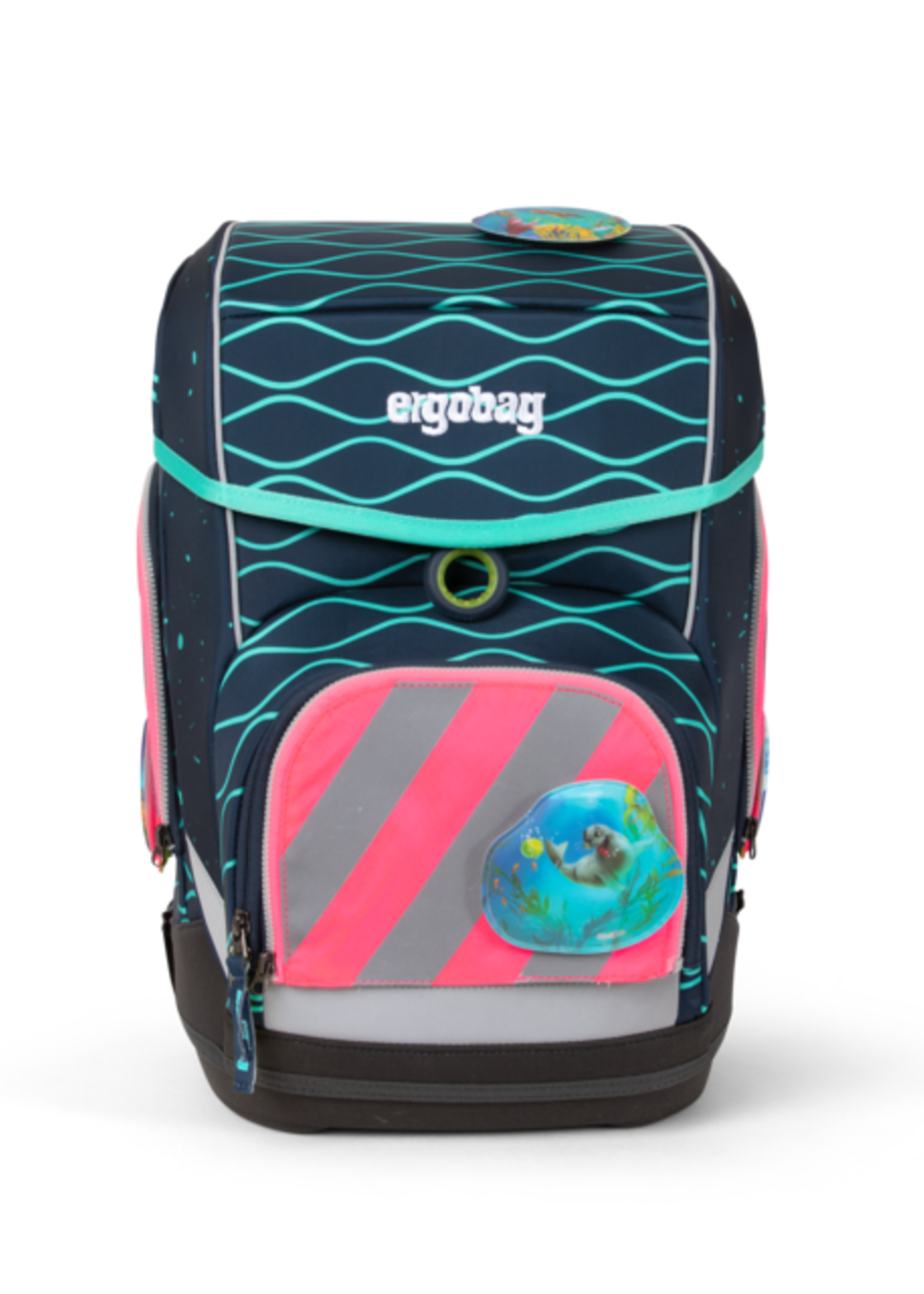 ERGOBAG ergobag Zip-Sets mit Reflektorstreifen pink