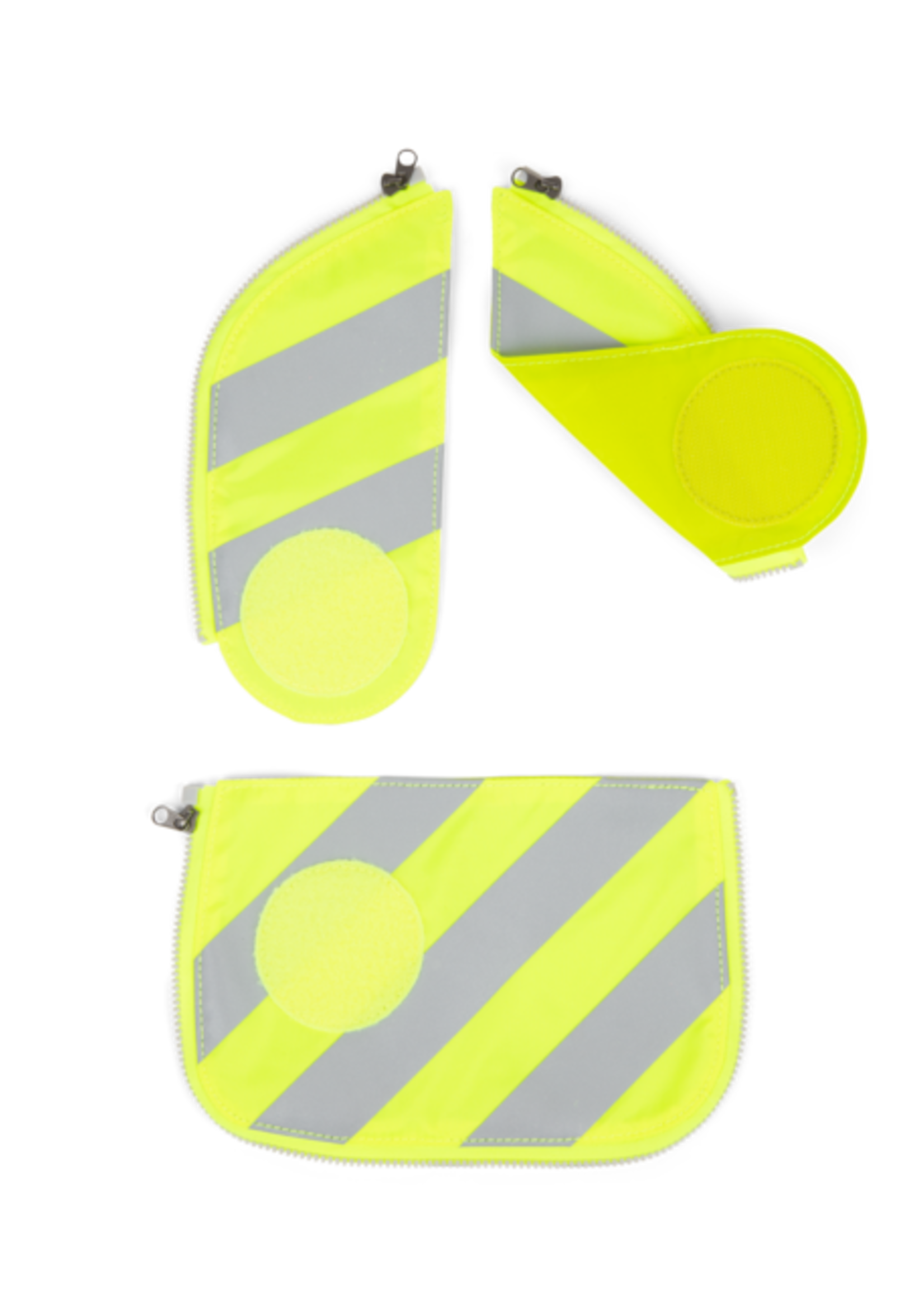 ERGOBAG ergobag Zip-Sets mit Reflektorstreifen gelb