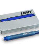Lamy Tintenpatronen T10, Blau, 5 Stück