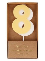 Talking Tables Number Candle 8