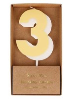 Talking Tables Number Candle 3