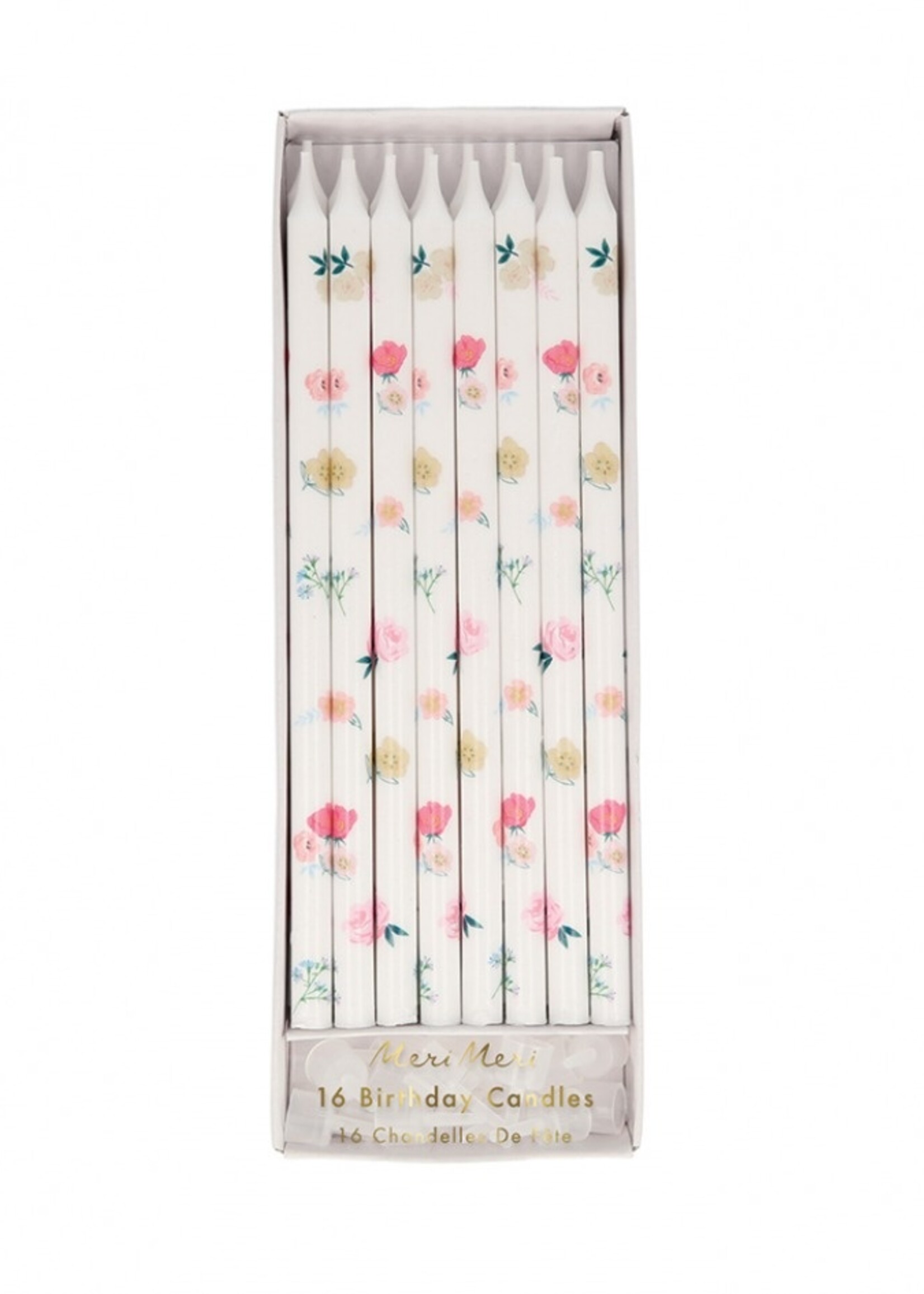 MERI MERI Kerzen Floral Pattern (16 Stück)