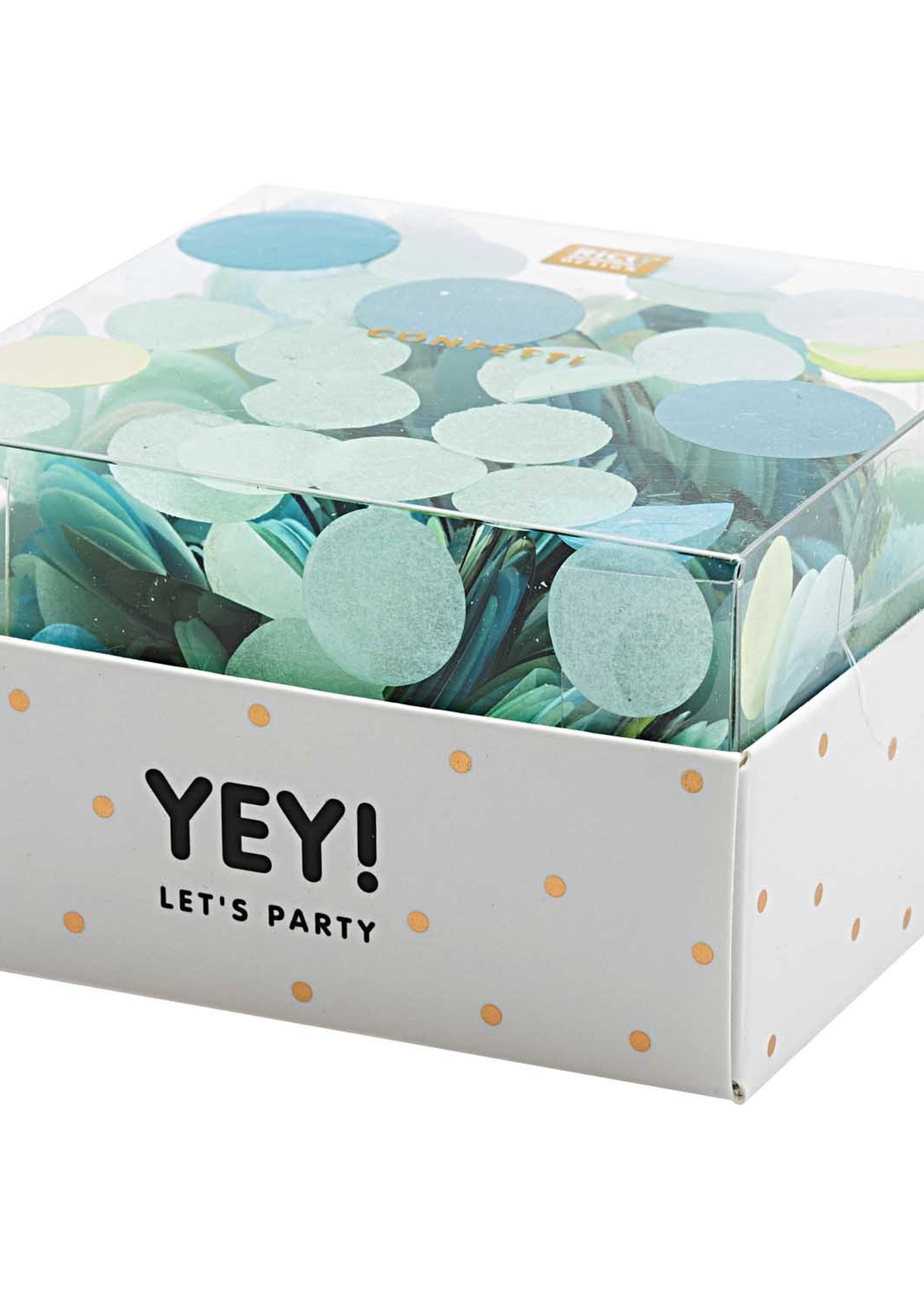 Rico Design Konfetti Blau/Grün