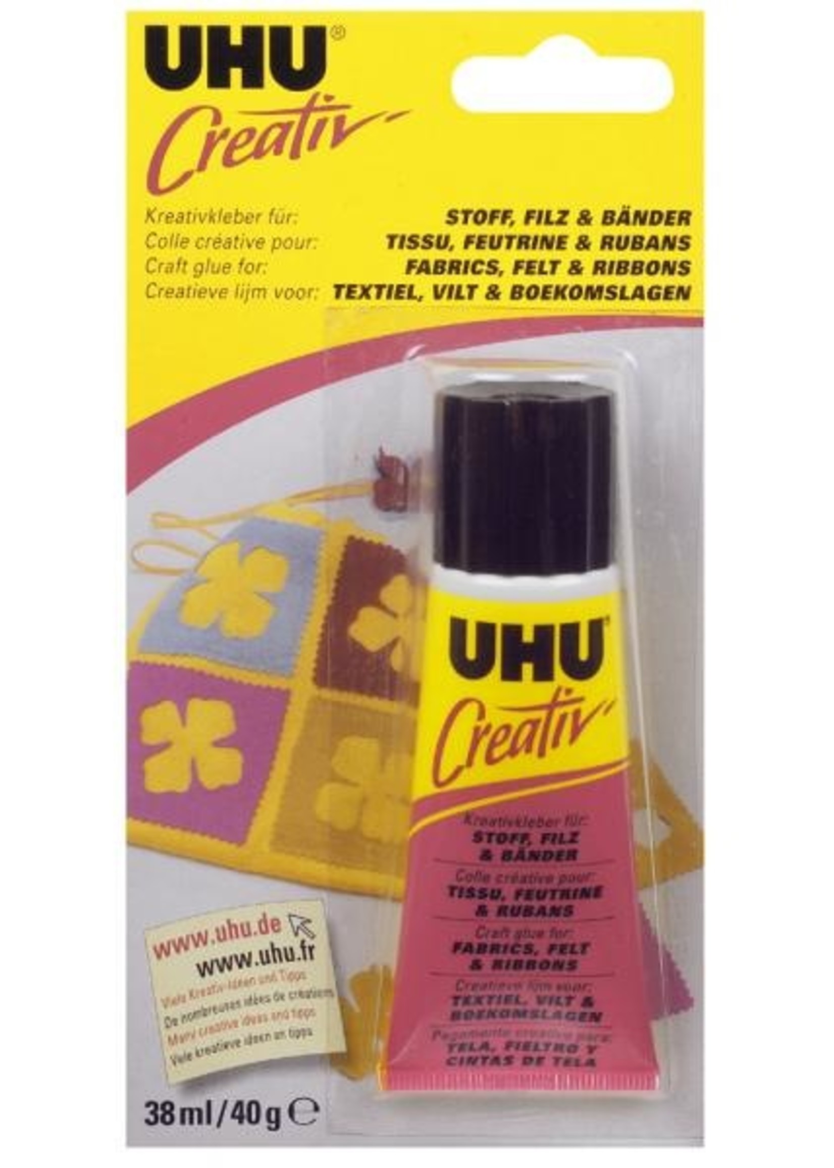 UHU Creativkleber Stoff,Filz