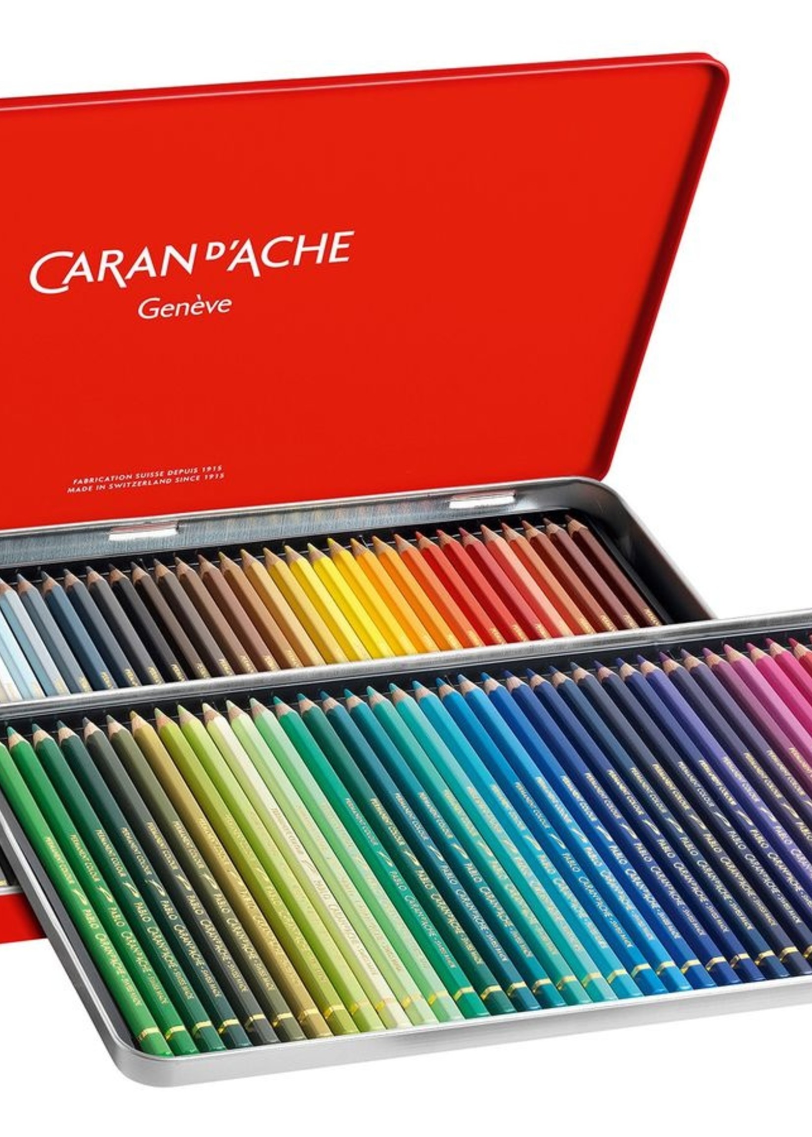 Caran d'Ache Farbstifte PABLO Metallschacht