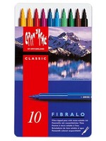 Caran d'Ache Fibralo Fasermaler 10er Etui assortiert