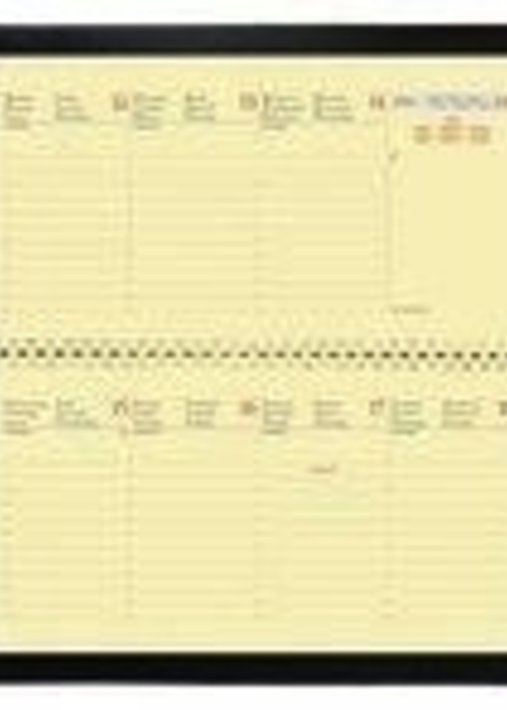 Quo Vadis PLANITAL MONTEBELLO LEDER Kalender 8,8x17 schwarz 1W/2SQ