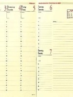 Quo Vadis PRE PRESTIGE NOTE EINLAGE Kalendereinlage 21x27 1W/2S